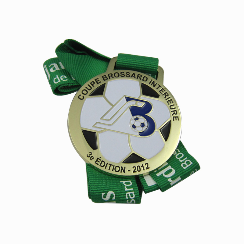 ການອອກແບບລາຄາຖືກ Customized Zinc Alloy American Soft Enamel Football Medal for Sport Meeting (3)