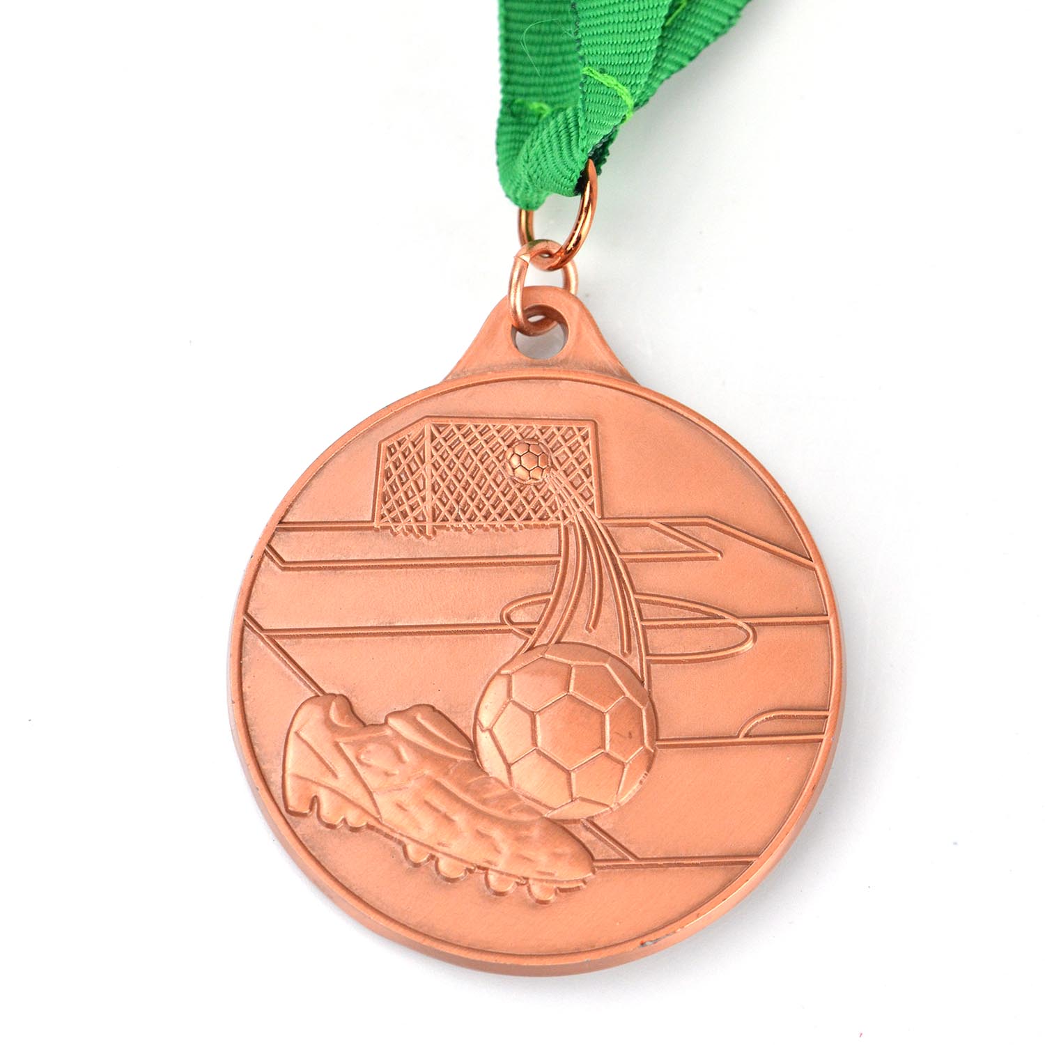 Fabrieksvervaardiging Aandenkings Goud Silwer Koper Metaal Voetbal Volleybal Basketbal Pasgemaakte Sportmedaljes Medaljon (9)