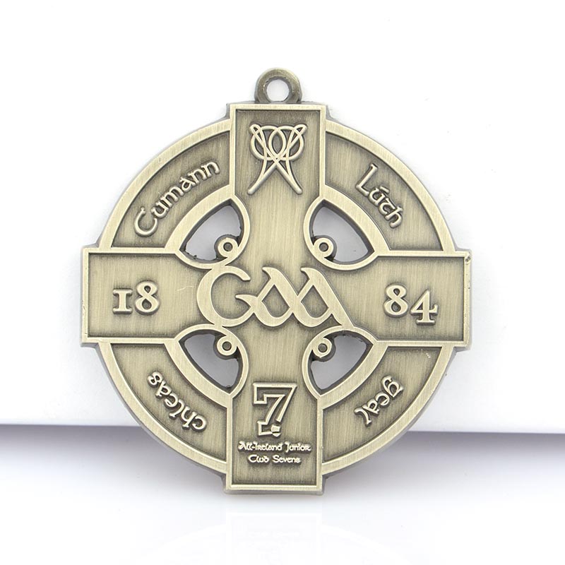 Gamintojo pigi kaina OEM ODM liejimo pagal užsakymą suvenyras Vintage Silver Sport Award Metal Custom Casting medalis (4)